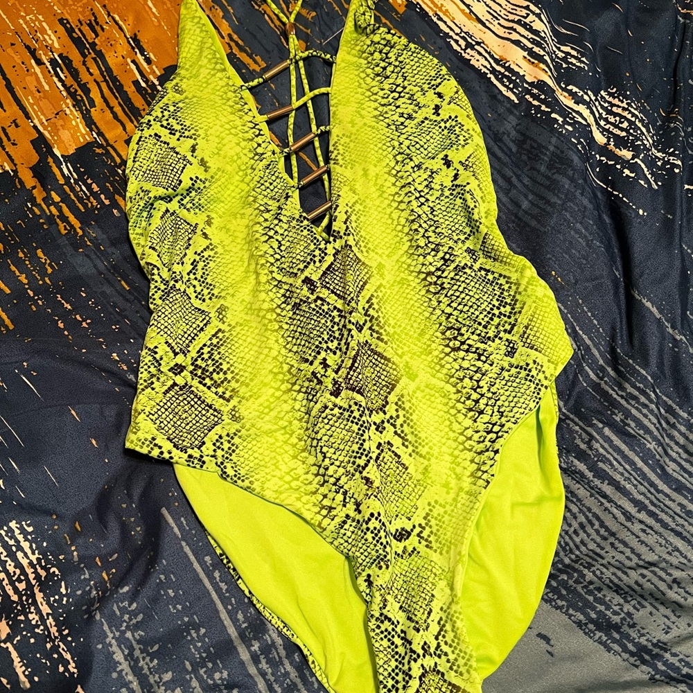 TiniBikini Lime Green Swimsuit